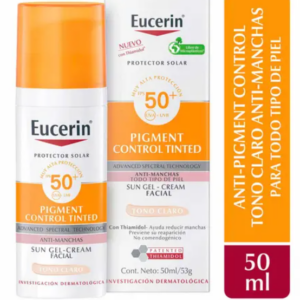 Eucerin Sun Face Pigment Control Tono Claro FPS50+ 50ml