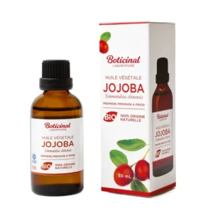 BOTICINAL Aceite vegetal orgánico 100% puro y natural - Jojoba, 50 ml